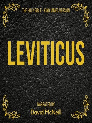 cover image of The Holy Bible--Leviticus